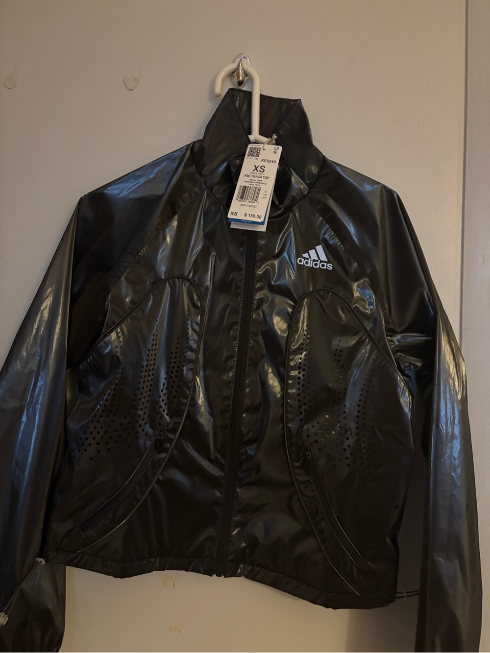 SWEATSHIRT ADIDAS F50 TRACKTOP size XS women